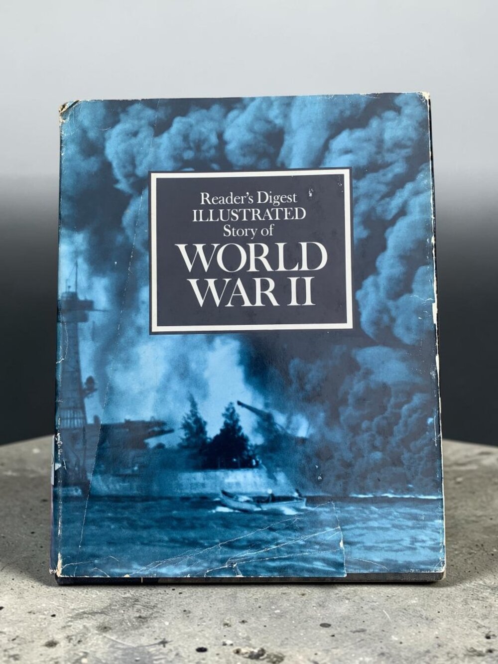 Vintage 1969 Reader's Digest Illustrated Story of World War II Hardcover Book